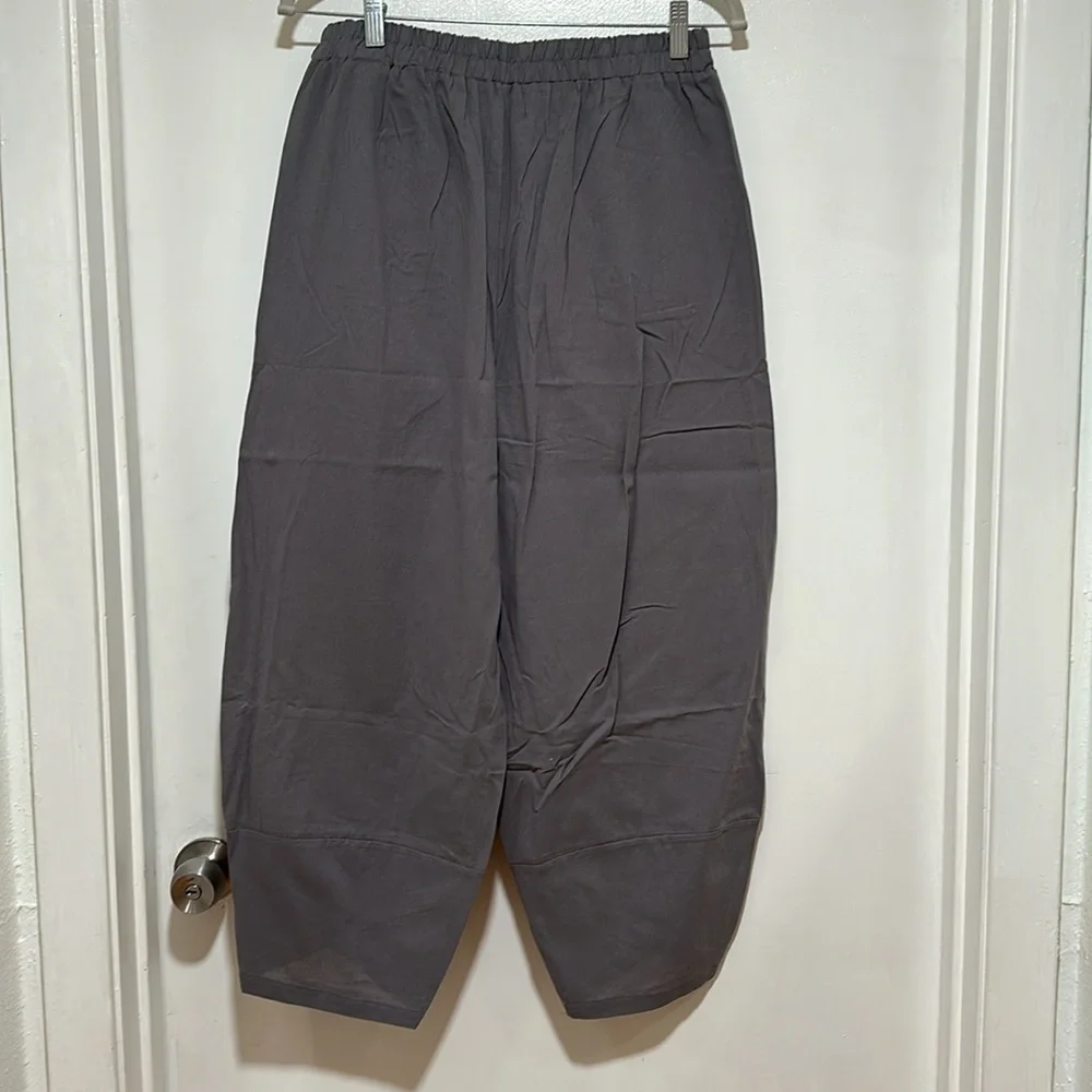 New without tags Iinen-like cropped pants - Picture 5 of 6